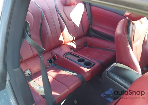 2022 Infiniti Q60 Red Sport 400 Awd from USA, damaged, VIN JN1FV7LL7NM680167